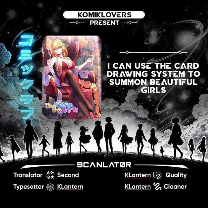 I Can Use the Card Drawing System to Summon Beautiful Girls Chapter  7